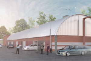 Гараж ангарного типа