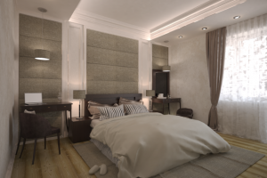 Спальная комната в стиле нео-классика