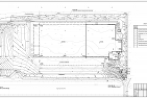 Холодильный терминал. Стадия Р. План организации рельефа