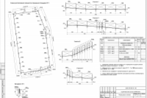 Ограждение площадки (секционный забор)