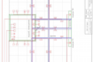 Электроплан типового выставочного стенда