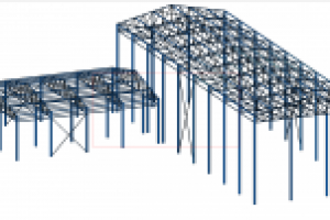 Проект низкотемпературного склада в 2х отсеках, 1400 м2