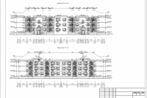 Проект 3х этажного жилого дома