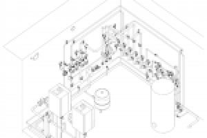 Встроенная котельная для офисного здания
