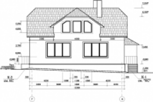 Индивидуальный жилой дом площадью 270 кв.м.