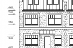 2x006-Проект блокированного 3 этажного жилого дома 12x72.78 193м