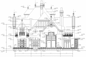 1x014-Проект 2 этажного дома 12.2x15.4 220м.кв.