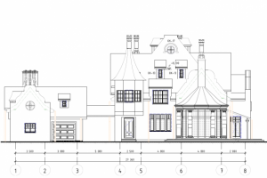 1x013-Проект 3 этажного дома 14.98x27.36 480м.кв.