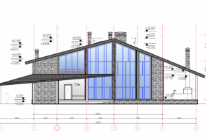 1x004-Проект 2 этажного дома 15.4x29 380м.кв.