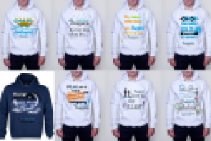 Иллюстрация, надписи, логотип на одежду.