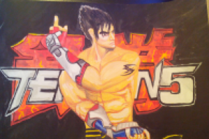 картина гуашью