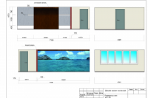 Развертка стен