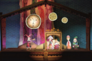 Сценография к спектаклю в театре кукол