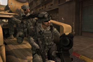 Текстуры бойцов армии США в камуфляже ACUpat