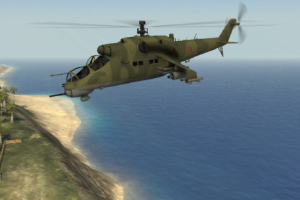 Текстура для МИ-24 (woodland) по боевому прототипу