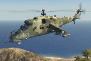 Текстура для МИ-24 (desert) по боевому прототипу