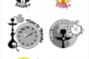 Кальянная. Наброски логотипов