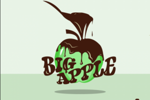 Логотип для сети кофеен «Big apple»
