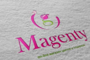 Логотип для онлайн магазина цветов