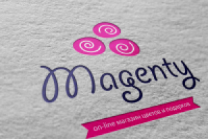 Логотип для онлайн магазина цветов