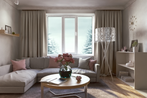 Визуализация гостинной1