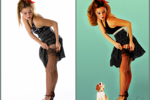 Коллаж и прорисовка