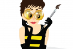 Пчелка-художник - моя аватарка