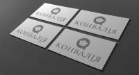 Конвалия тиснение
