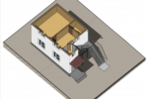 Микродом на две семьи (схема)