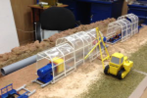 Макет полевого производственного комплекса