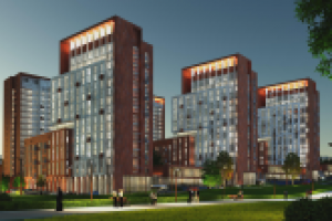 Визуализация жилого квартала