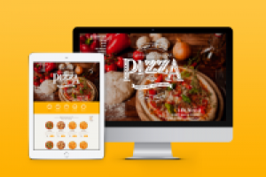 Дизайн для сайта с пиццами