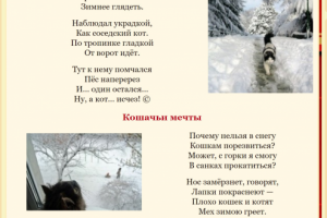 Стихи для детей о зиме