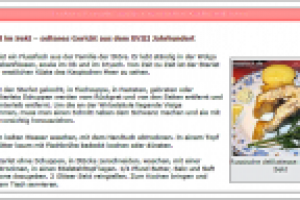 Стерлядь в шампанском - редкое блюдо 18-го века