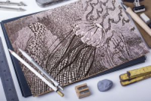 Стилизация медузы