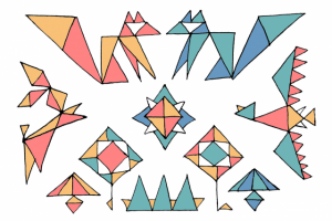 Иллюстрация для открытки 10 х 15