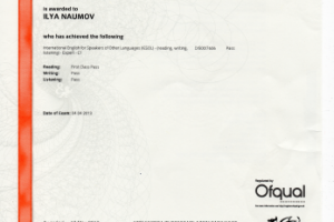 Pitman Qualifications C1 1