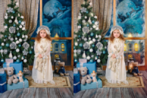 Тематическая обработка детских фотографий