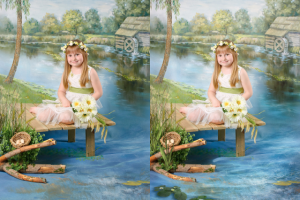 Обработка детских фотографий