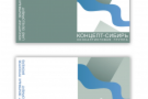 визитка для консалтинговой группы "Концепт-сибирь".вар.3