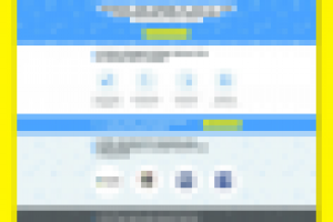 Лендинг Онлайн-сервис