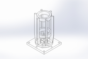 рама для гидроцилиндра