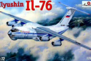 Описание модели военно-транспортного самолета Ильюшин Ил-76
