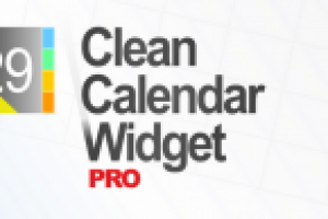 Обзор приложения Clean Calendar Widget Pro на Android