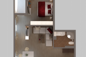 Дизайн квартиры в 62 кв\м