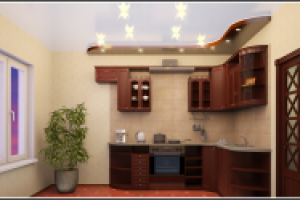 Кухня из фото в 3d