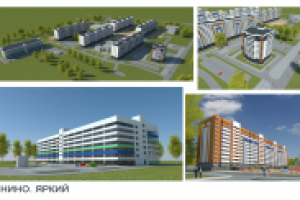 Визуализация жилого микрорайона