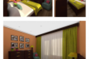 Визуализация спальни