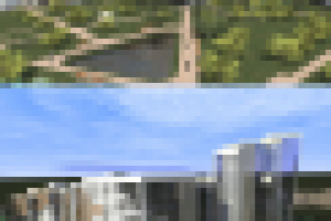 Визуализации интегрированного жилого комплекса