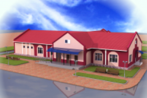 3д Визуализация Центра реабилитации (реконструкция)